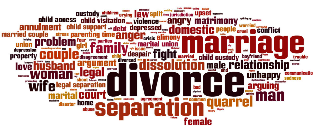 Family Law Word Cloud