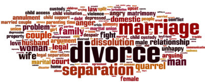 Family Law Word Cloud
